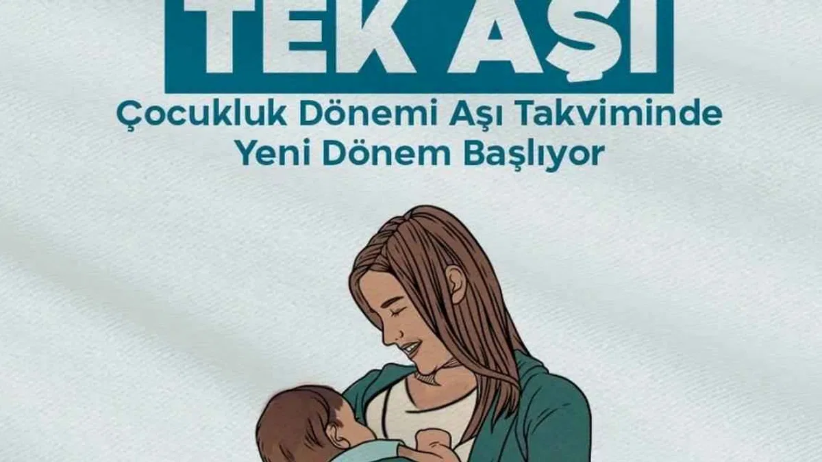 Çocukluk aşı takviminde yenilik! 6 bileşenli aşı uygulaması başladı