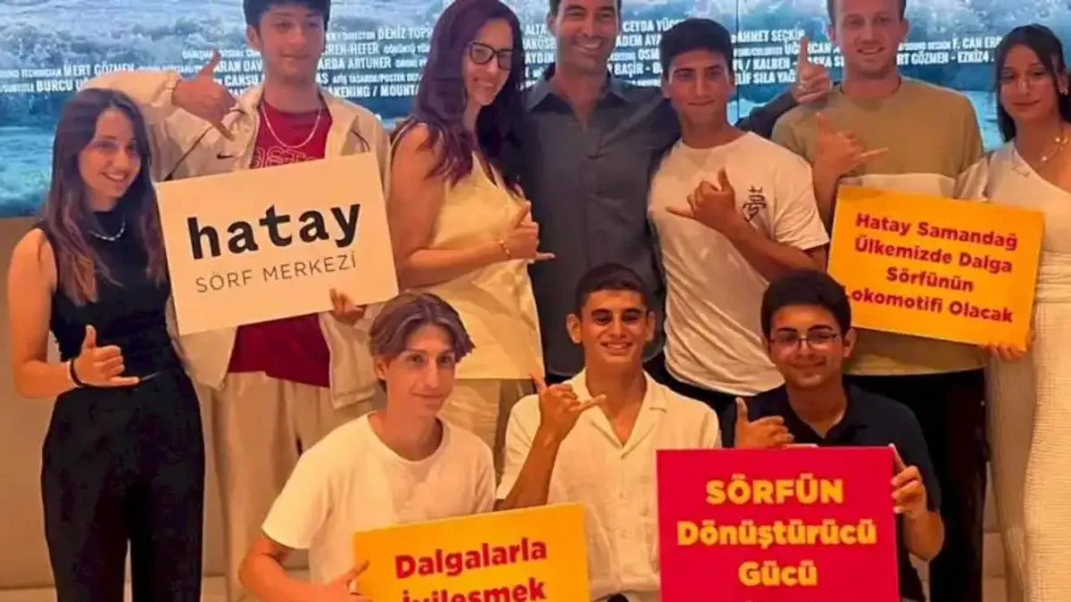 Hatay Sörf Merkezi “Hayatın Çizgisi”yle perdede