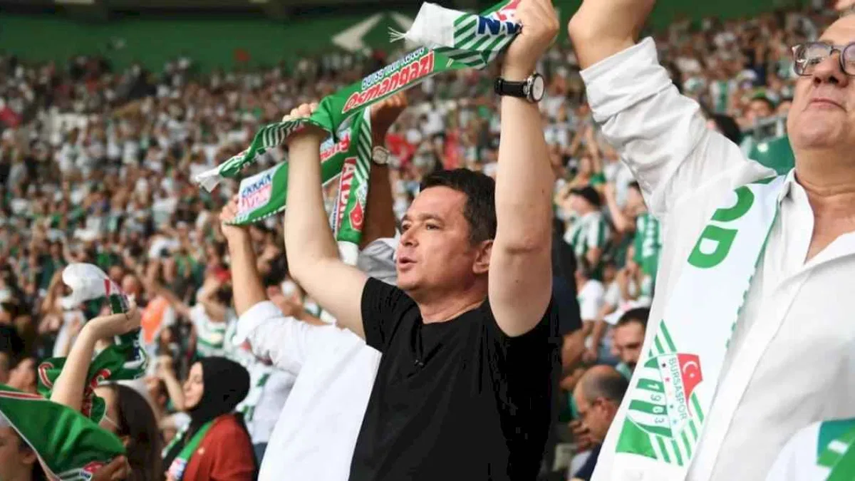 Bursa Osmangazi'den Bursaspor'a taraftar katkısı