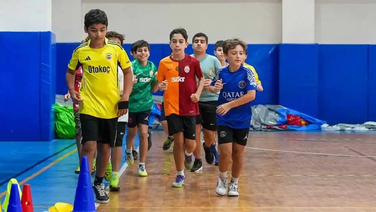 Maltepeli çocukların yaz spor heyecanı