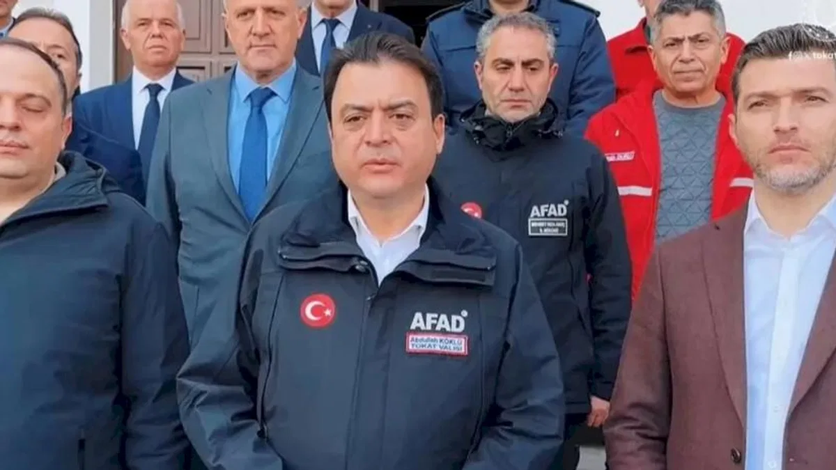 Tokat Valisi Köklü: Deprem sonrası endişe edilecek bir durum yok