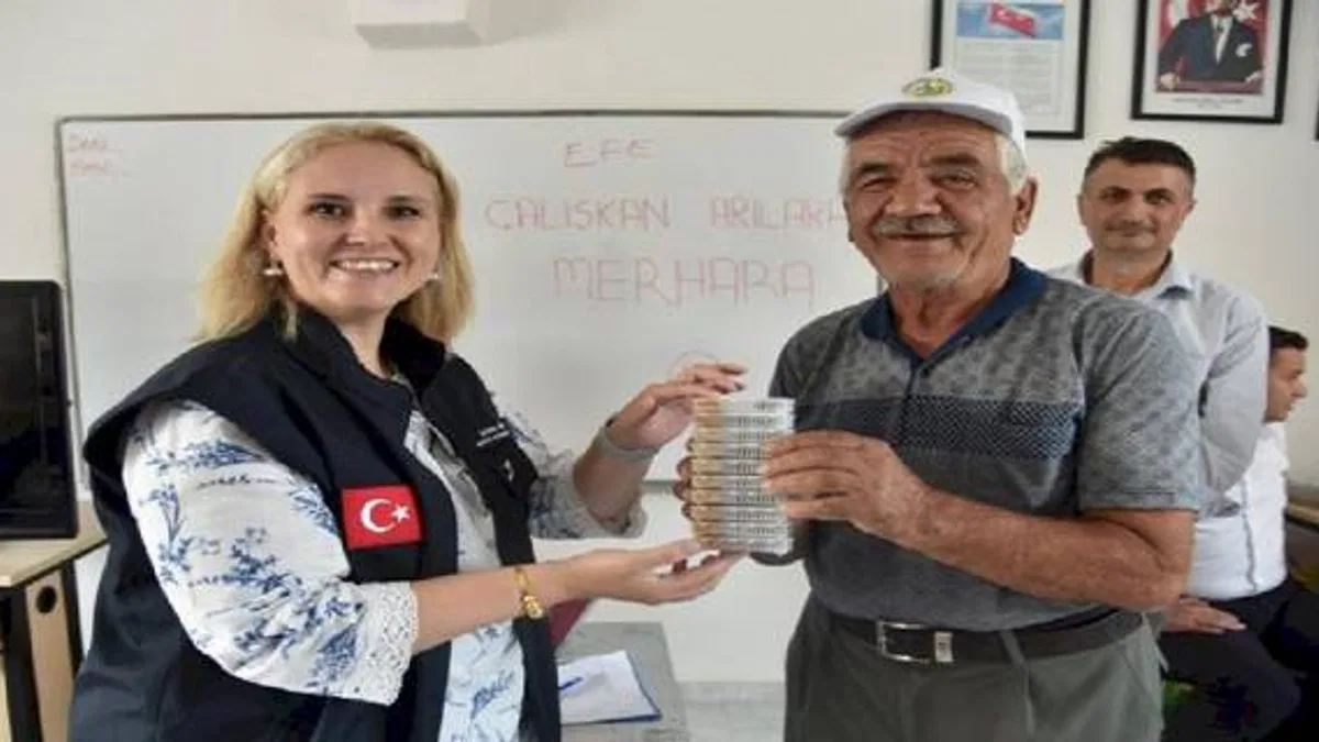 Manisa'da ana arıların dağıtımına devam