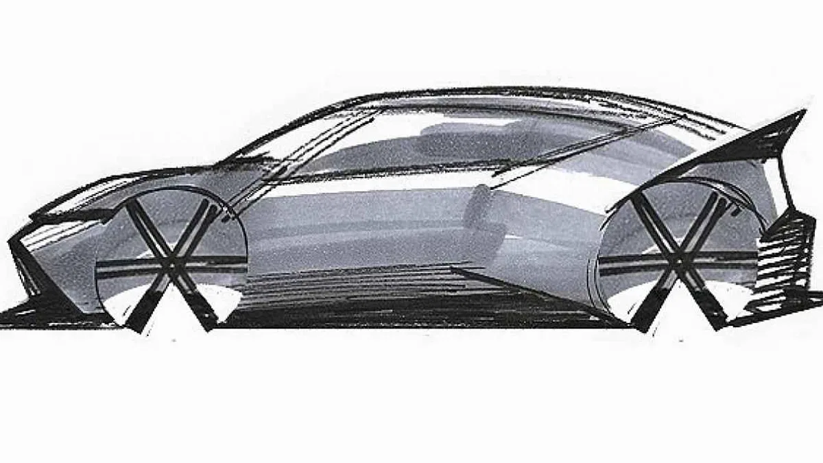 Hyundai, IAA Mobility 2025 Öncesinde Concept THREE'nin İlk Çizimini Paylaştı