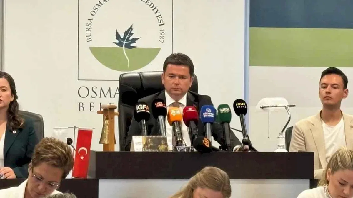 Bursa Osmangazi Meclisi’nde Başkan Aydın'dan tasarruf ve hizmet vurgusu