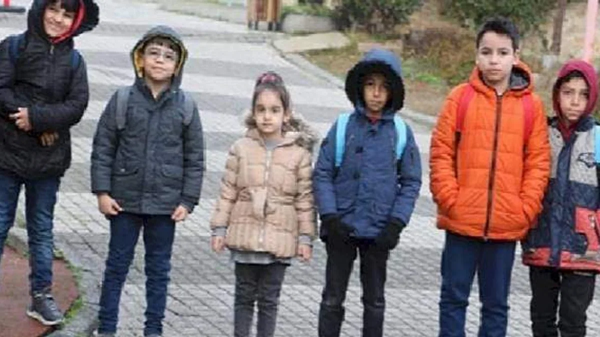 Balyanoz'daki küçük misafirlerimiz okula başladı