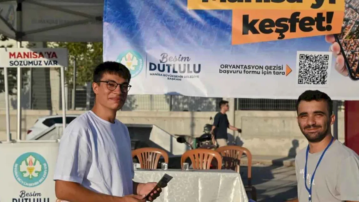 Üniversitelilere 'Manisa'ya hoşgeldin' keşfi