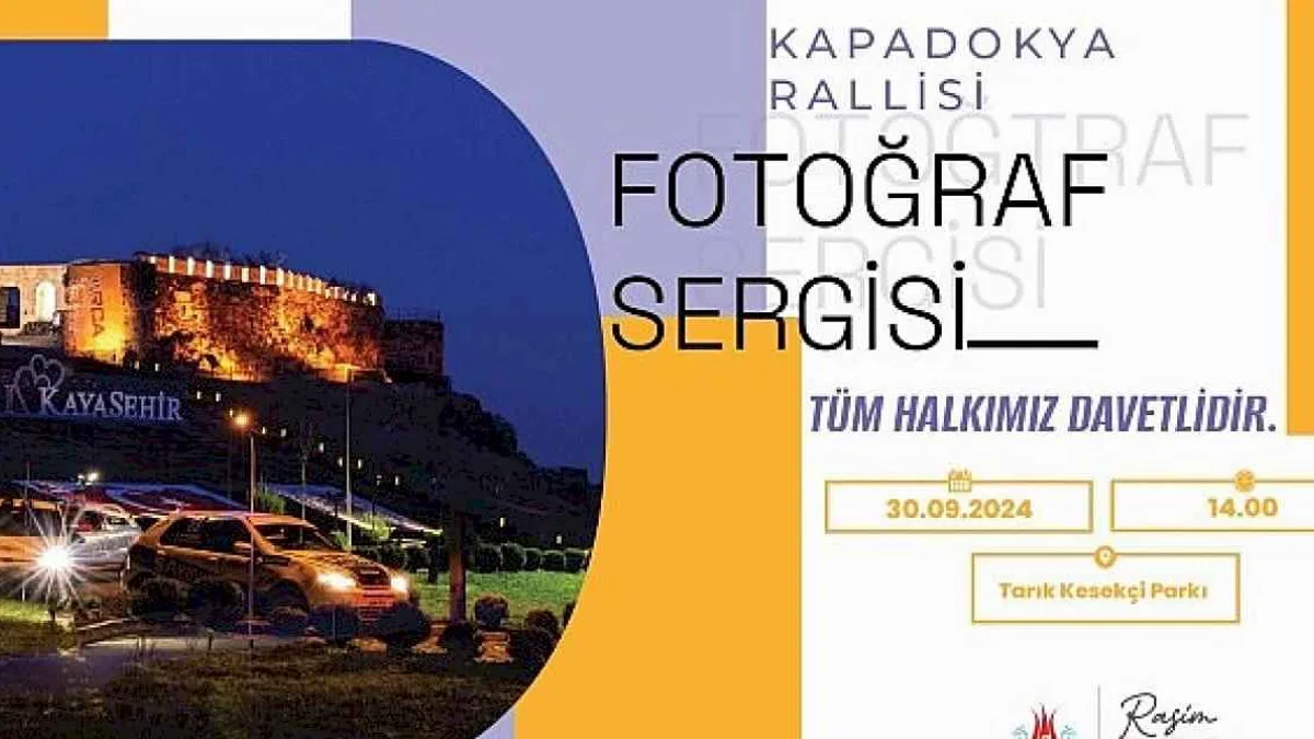 Kapadokya Rallisi Fotoğraf Sergisi 30 Eylül Pazartesi günü açılıyor