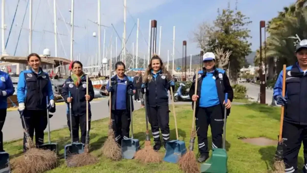 Muğla’nın sokakları 'Temizlik Melekleri' ne emanet