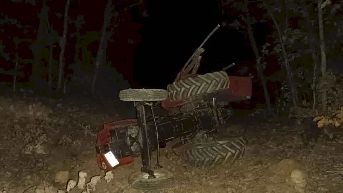 Bilecik’te traktör kazası