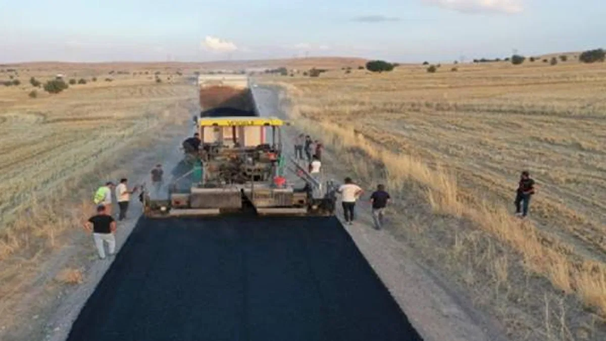 Kayseri Büyükşehir'den Kocasinan'da asfalt çalışması