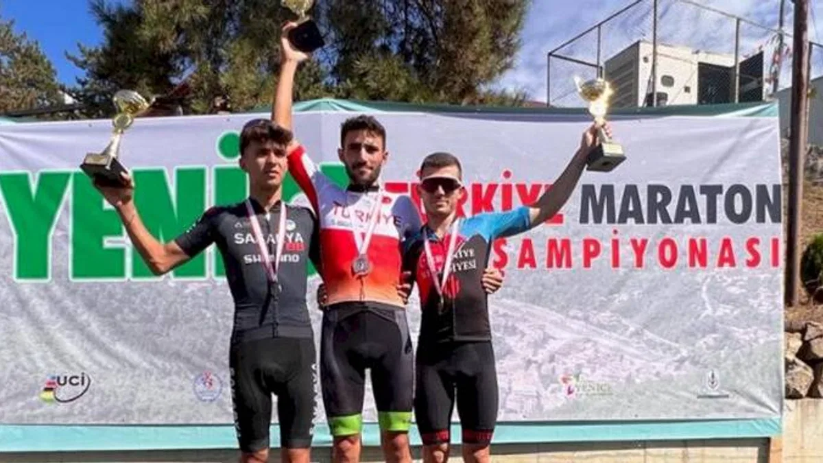 Sakarya'nın pedalları madalyaya doymuyor