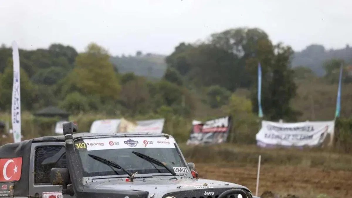 Ordu'nun Ünye ilçesinde off-road tutkusu zirve yaptı