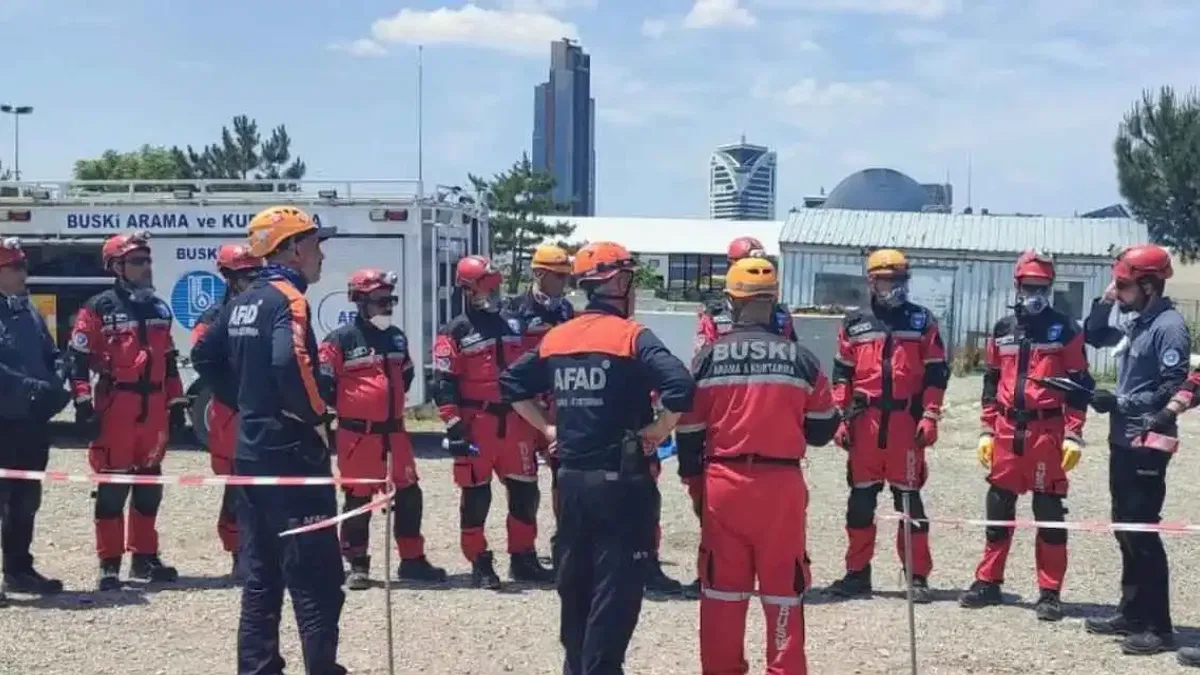 BUSKİ Arama Kurtarma ekibi akredite oldu