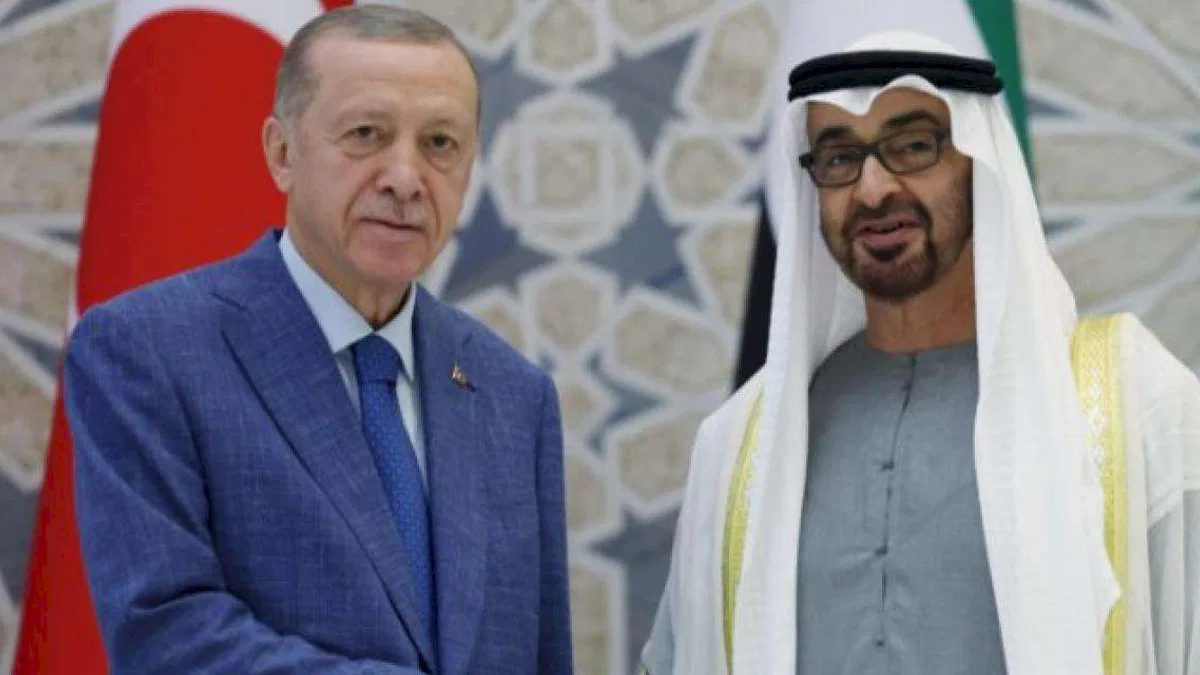 Cumhurbaşkanı Erdoğan BAE Başkanı ile görüştü