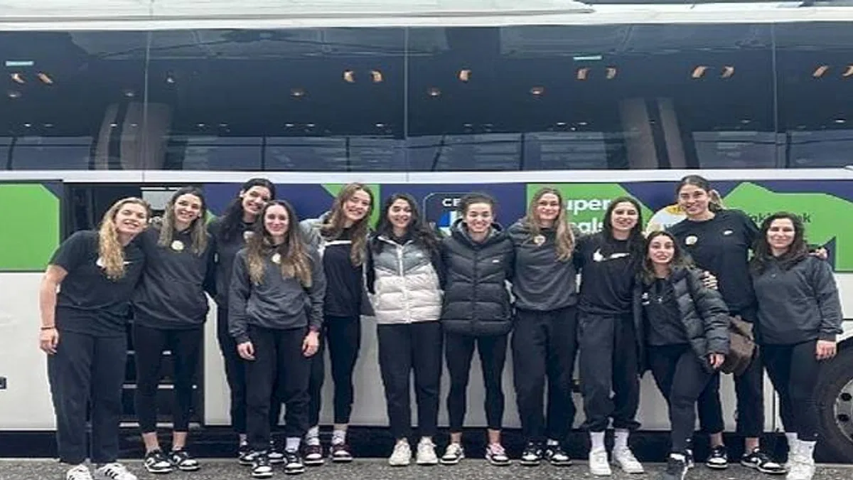VakıfBank, Süper Final için Torino'ya gitti
