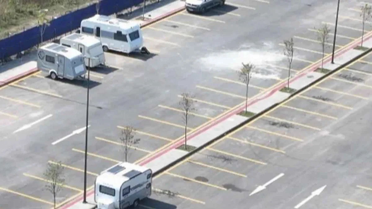 Kocaeli Kartepe’de karavan tutkunlarına güvenli park alanı