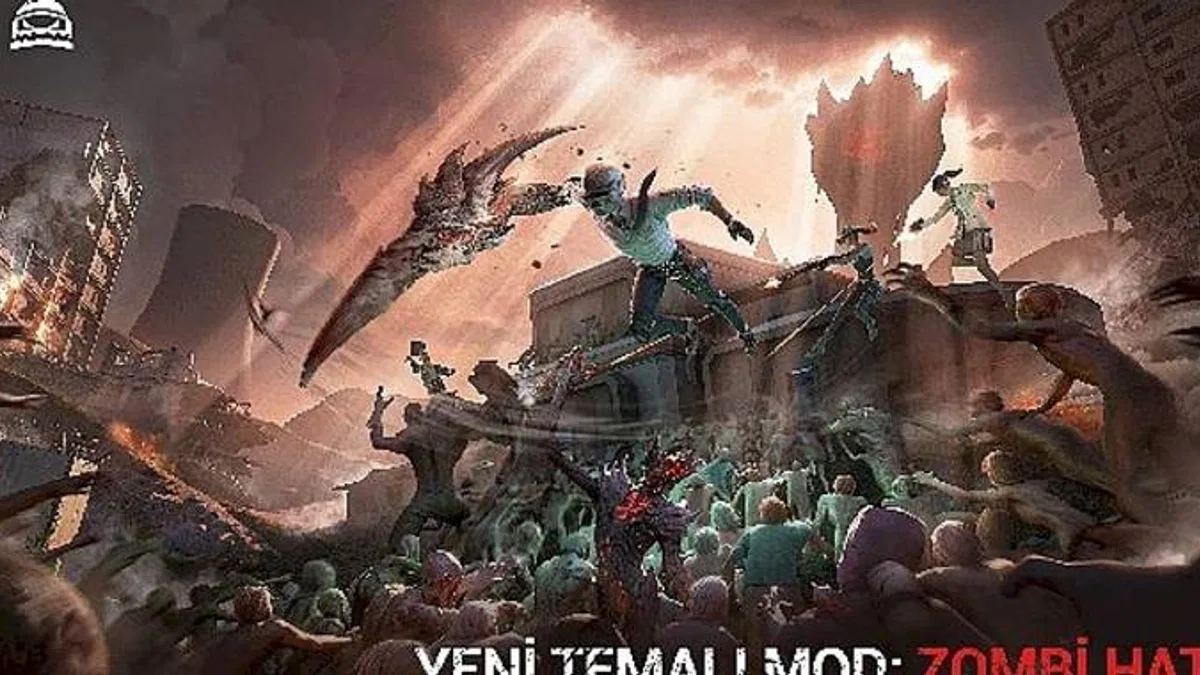 PUBG MOBILE 2.8 Güncellemesi ile Savaş Alanına Zombiler İniyor