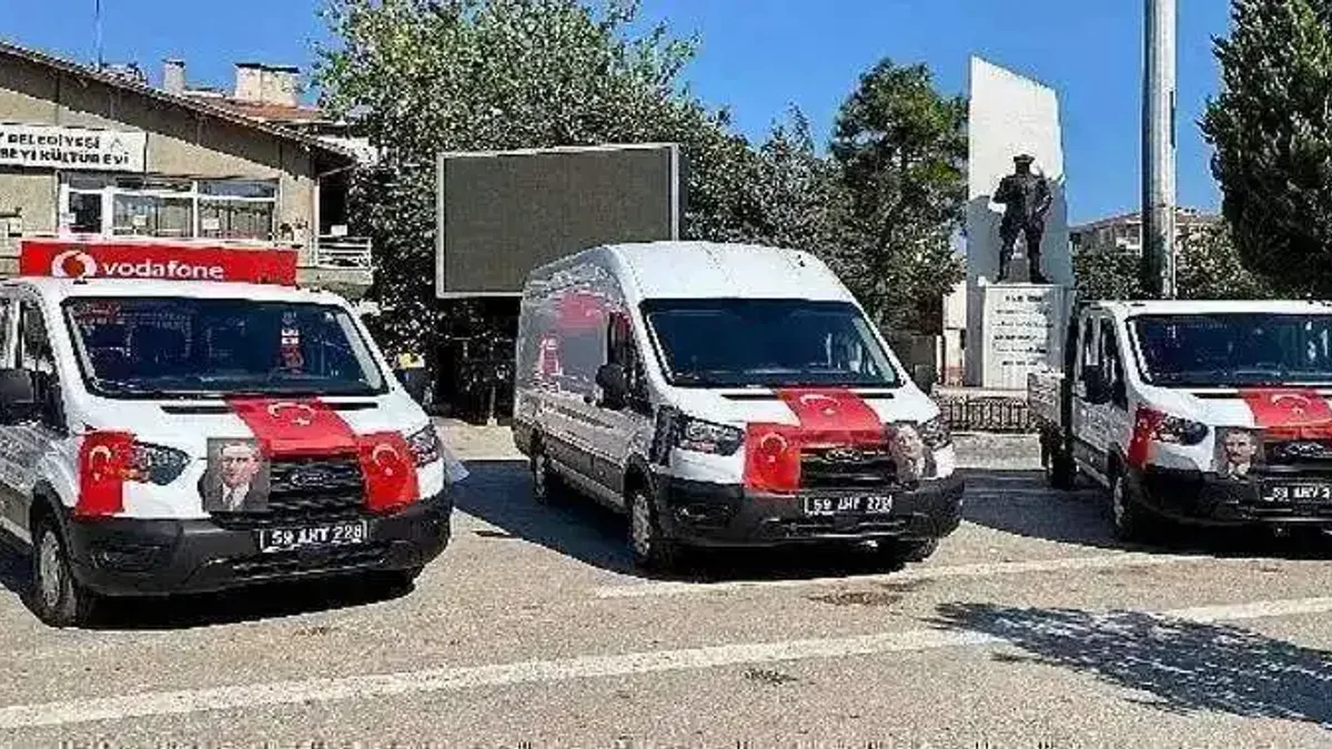 Saray Belediyesi araç filosunu güçlendirmeye devam ediyor