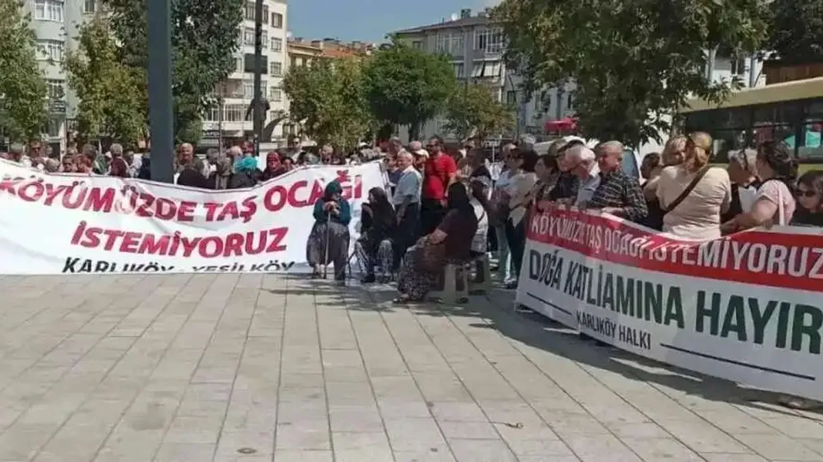 Orman alana taş ocağı! Toplanan imzalar dikkate alınmıyor mu?