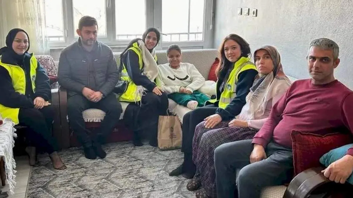 Sakarya Taraklı ’da gönüllere dokunan ziyaret