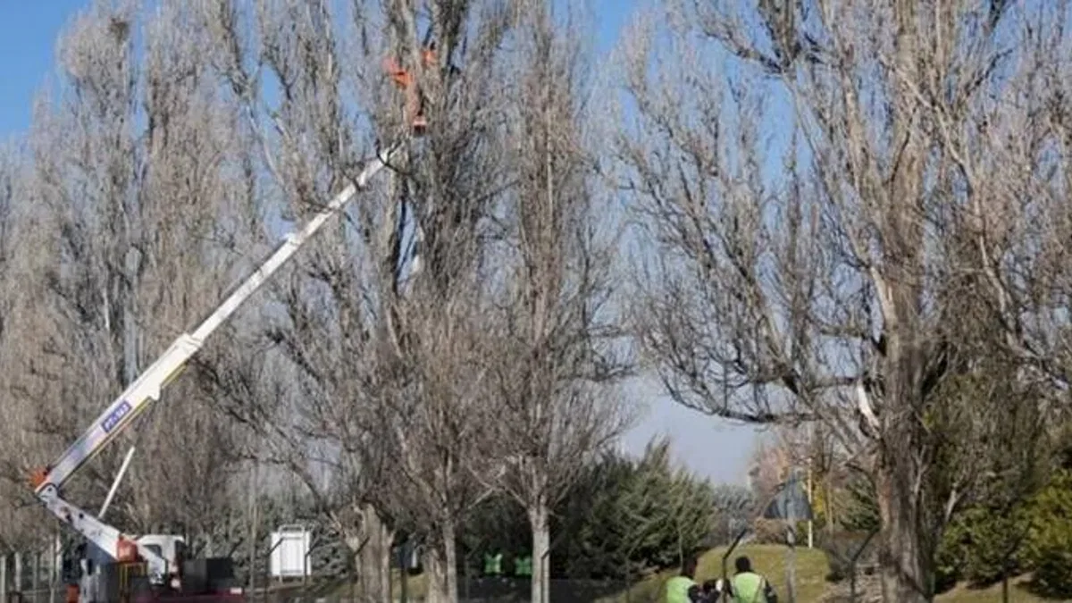 Eskişehir Sazova Parkı’nda çalışmalar devam ediyor
