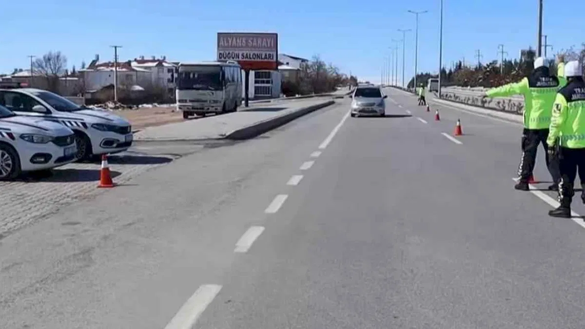 Son bir haftada 3,5 milyon araç denetlendi