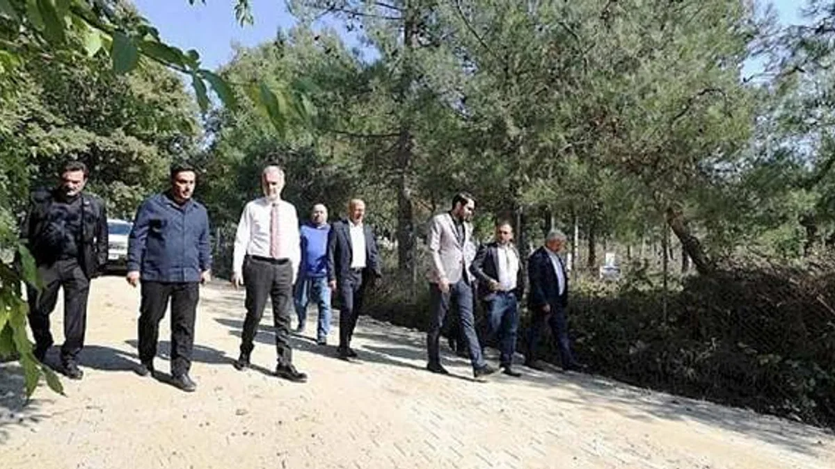 Süle Mahallesi'nde Parke Taş Ve Arazi Yolu Çalışması Tamamlandı