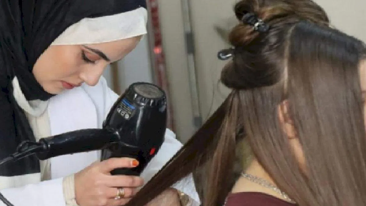 Genç kızlar hayallerine kavuştu
