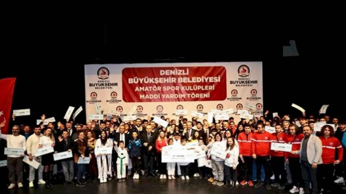 Amatör spor kulüplerine bayram gibi destek
