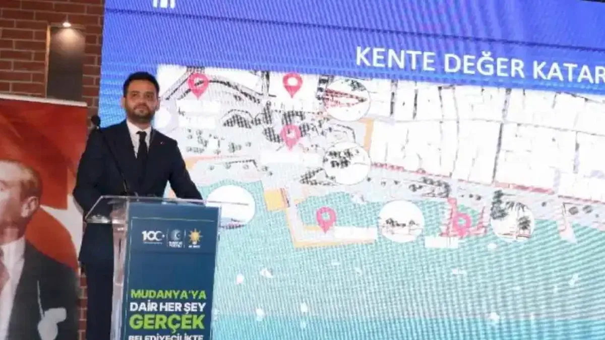 Cumhur İttifakı adayı Dinçer'in Mudanya projeleri tanıtıldı