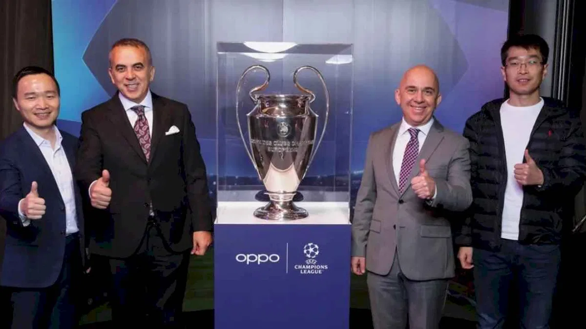 UEFA kupası OPPO lansmanı için Türkiye'ye geldi