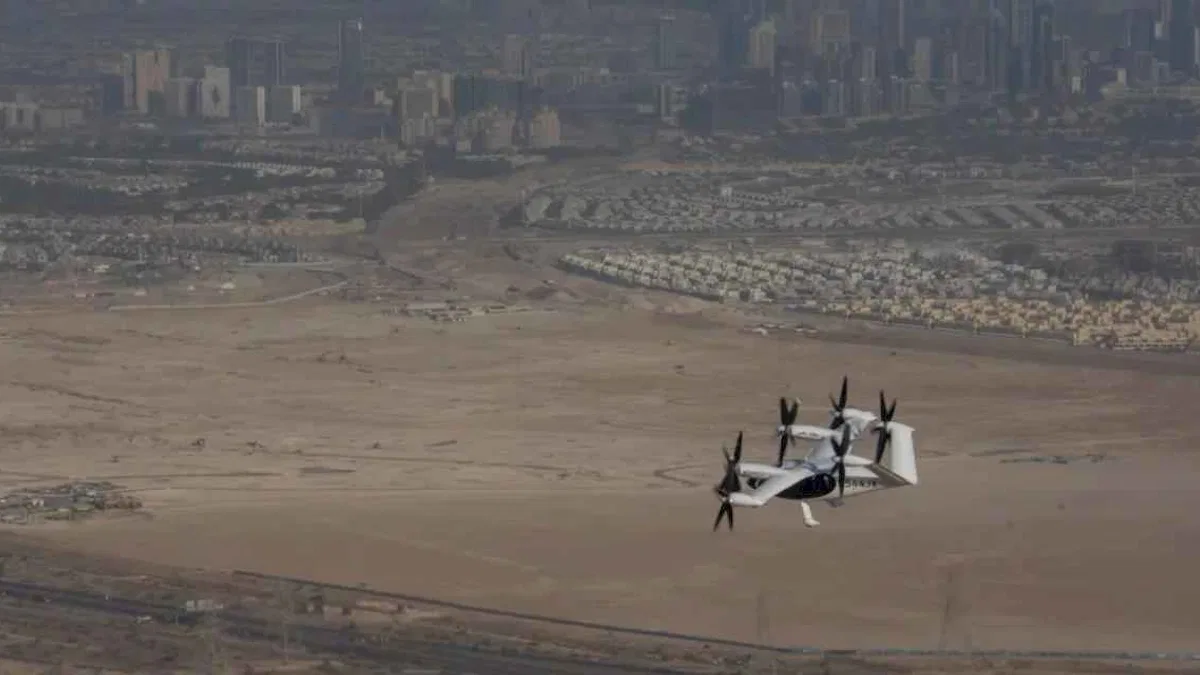 Dubai Hava Taksi Ağı Uçuşa Geçti