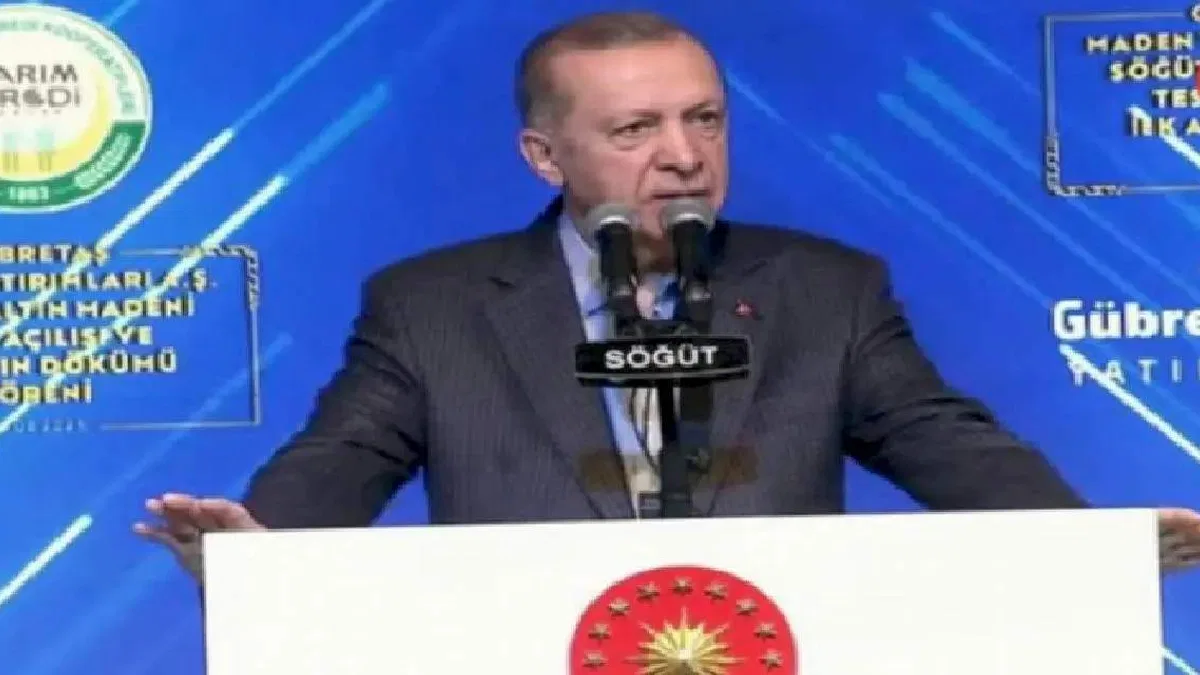Cumhurbaşkanı Erdoğan Bilecik'te... Altın Madeni Tesisi açılış töreninde konuşuyor (CANLI)