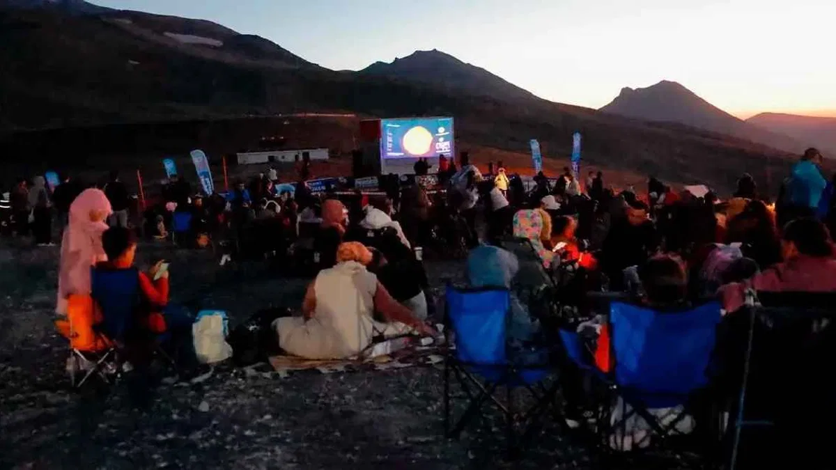 Kayseri'de Perseid Meteor Yağmuru Gözlem şöleni