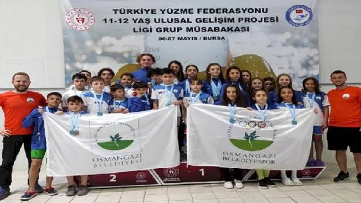 Osmangazili kulaçlar Bursa’ya damga vurdu