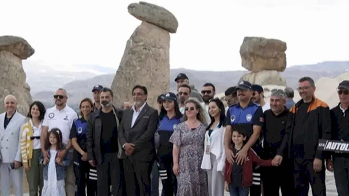 Nevşehir Ürgüp’te klasik otomobil rüzgarı esti
