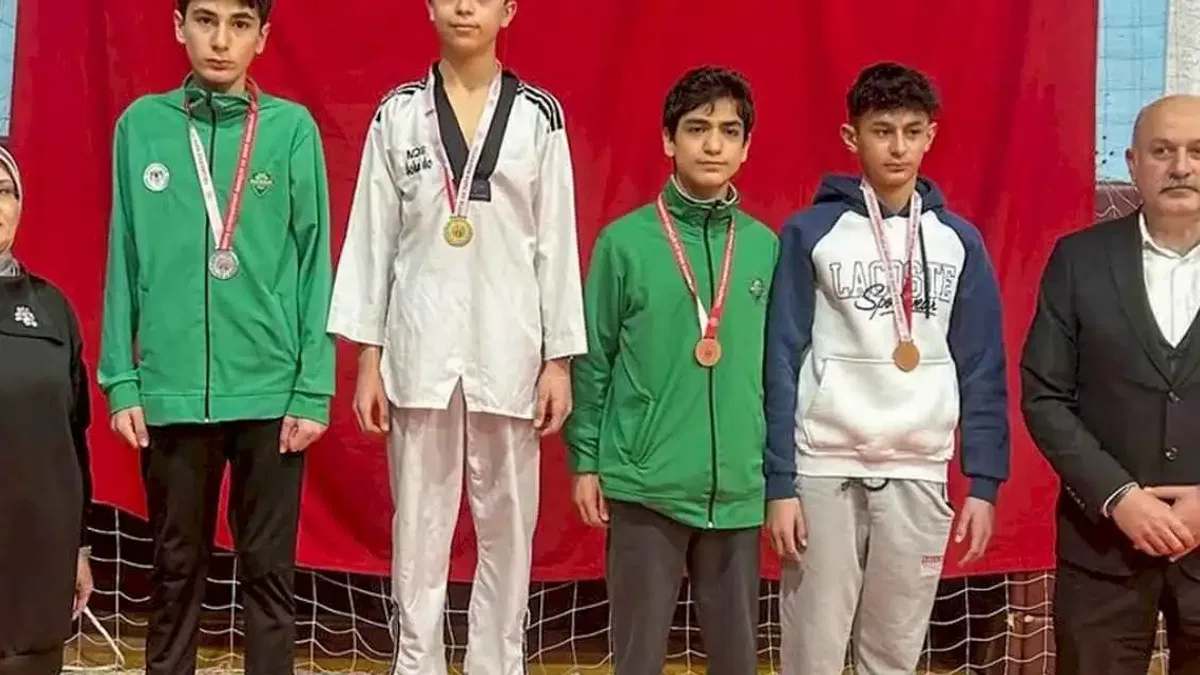 Konya Meram’ın yıldızlarından altı madalya birden