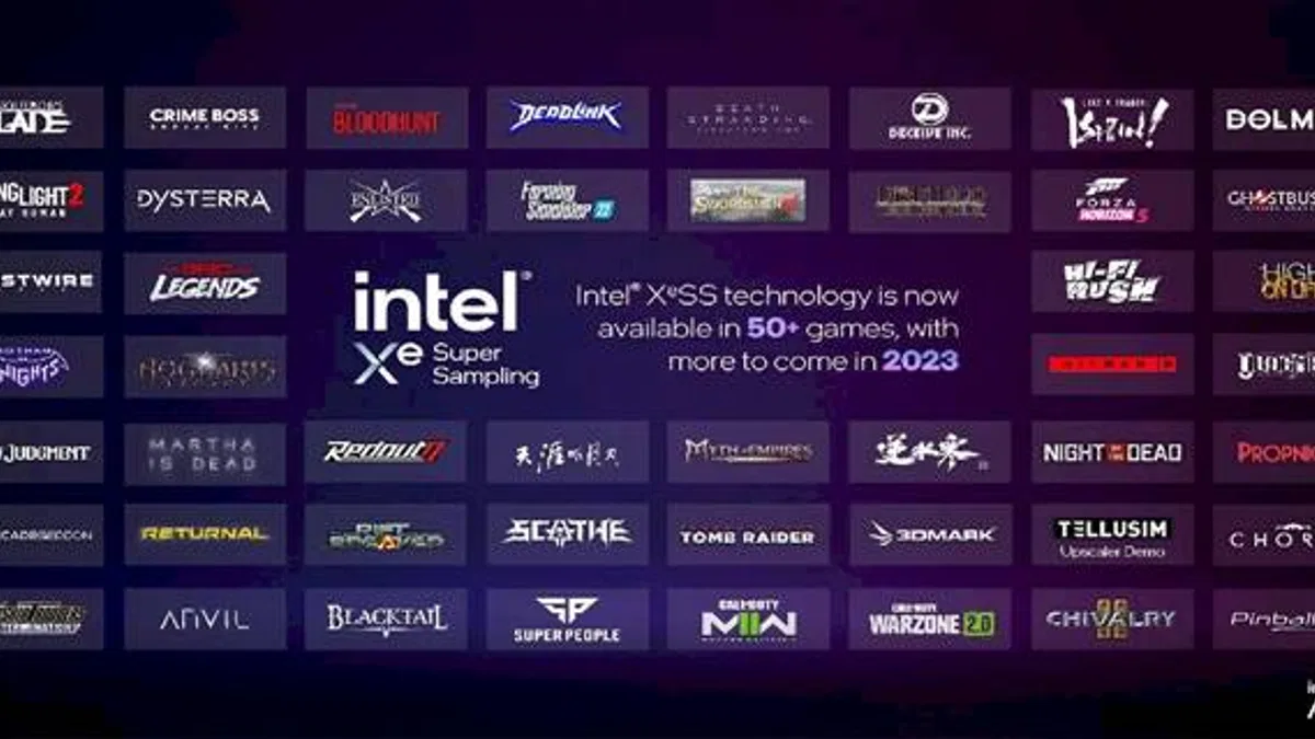 Intel XeSS Yükseltme Teknolojisi 50’den Fazla Oyuna Ulaştı