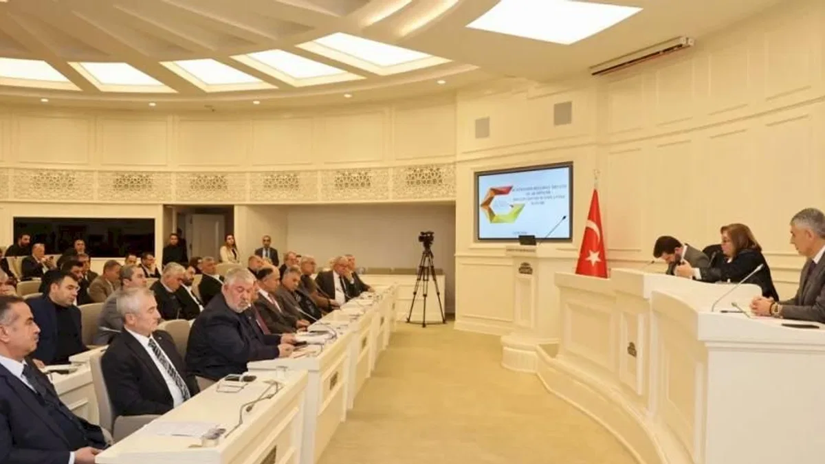 Gaziantep'te yeni yılın ilk meclisi yapıldı