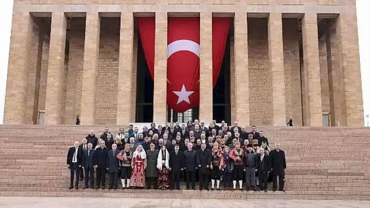 Başkan Güner Atatürk'ün Ankara'ya Gelişi Etkinliklerine Katıldı