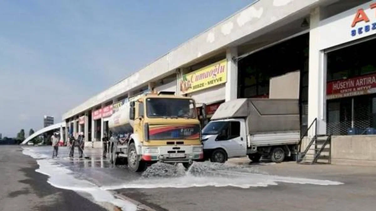 Kayseri Büyükşehir Hali tertemiz oldu