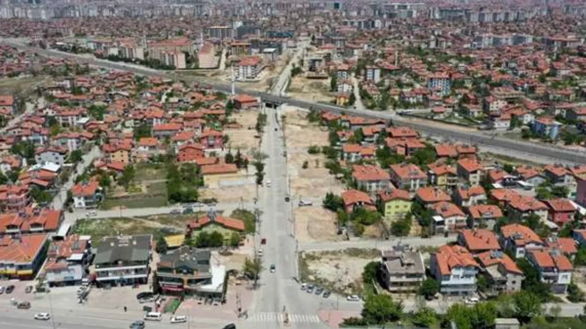 Konya Meram'da Hasanköy yeni çehreye kavuşuyor