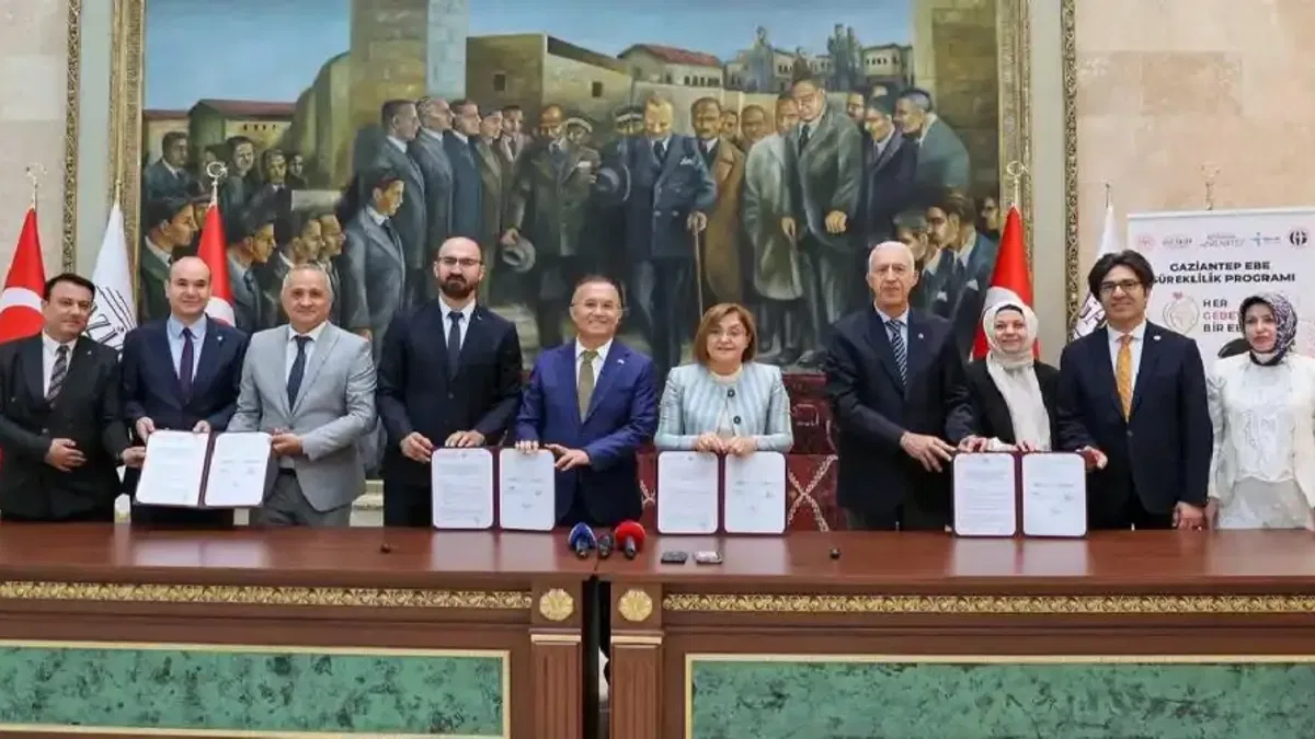 Gaziantep'te "Her Gebeye Bir Ebe" projesi hayata geçirildi