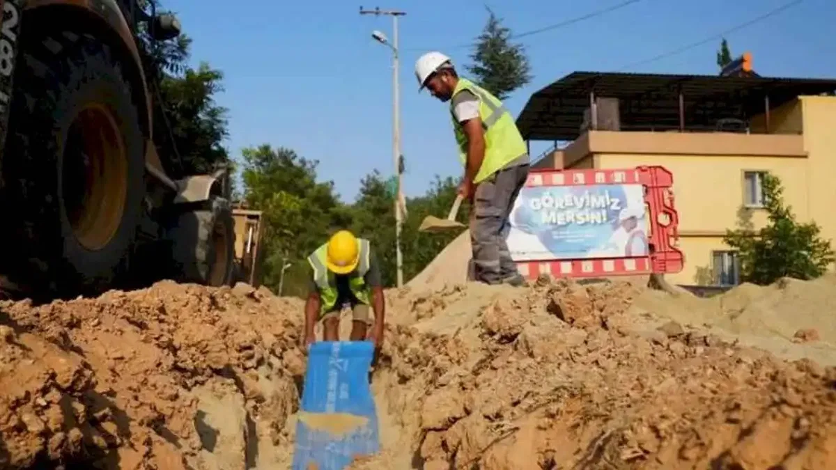 Mersin'de içme suyu hamlesi