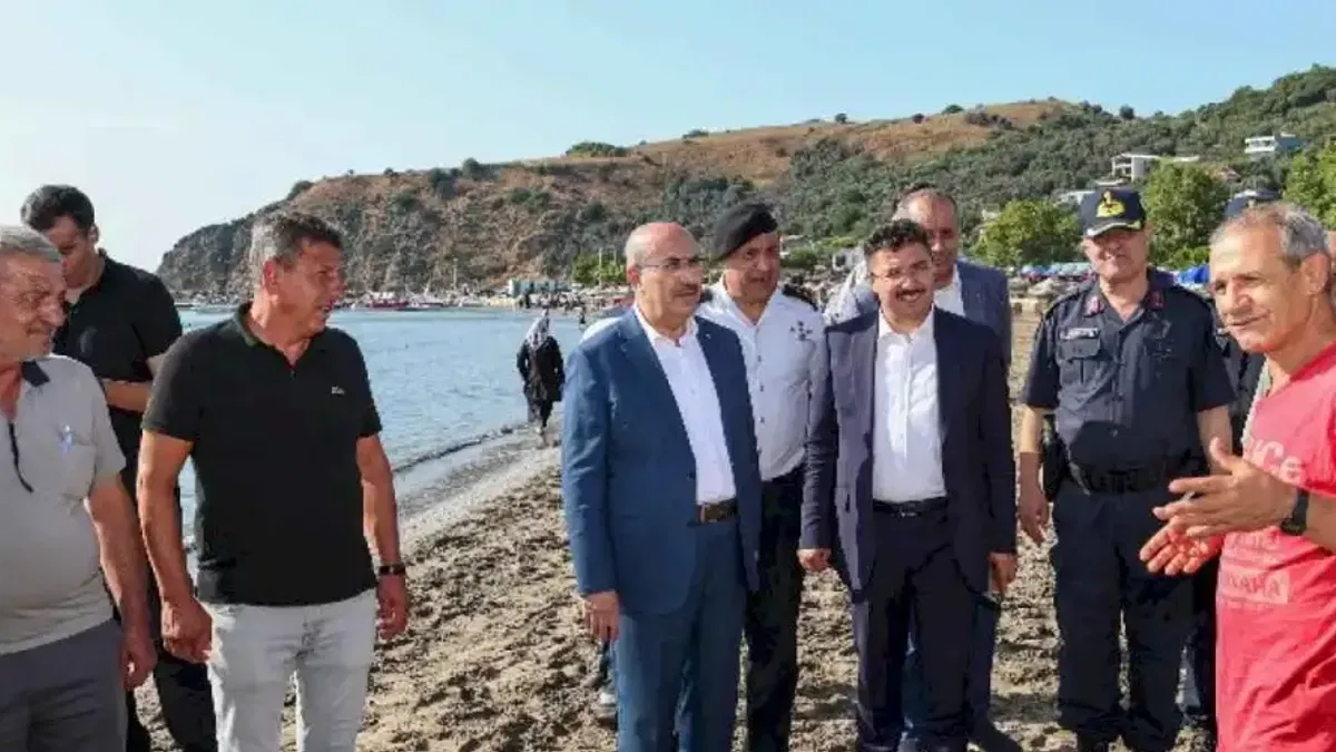 Bursa Valisi Demirtaş'tan Mudanya sahillerine denetim