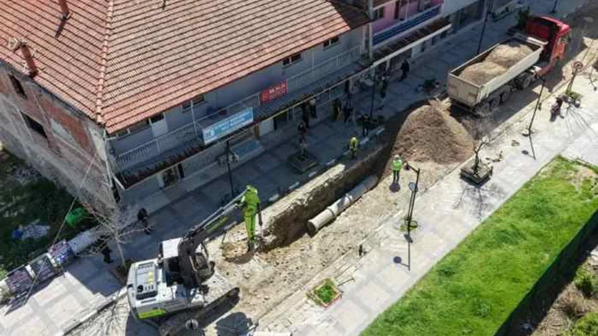Manisa Selendi’ye modern altyapı hat
