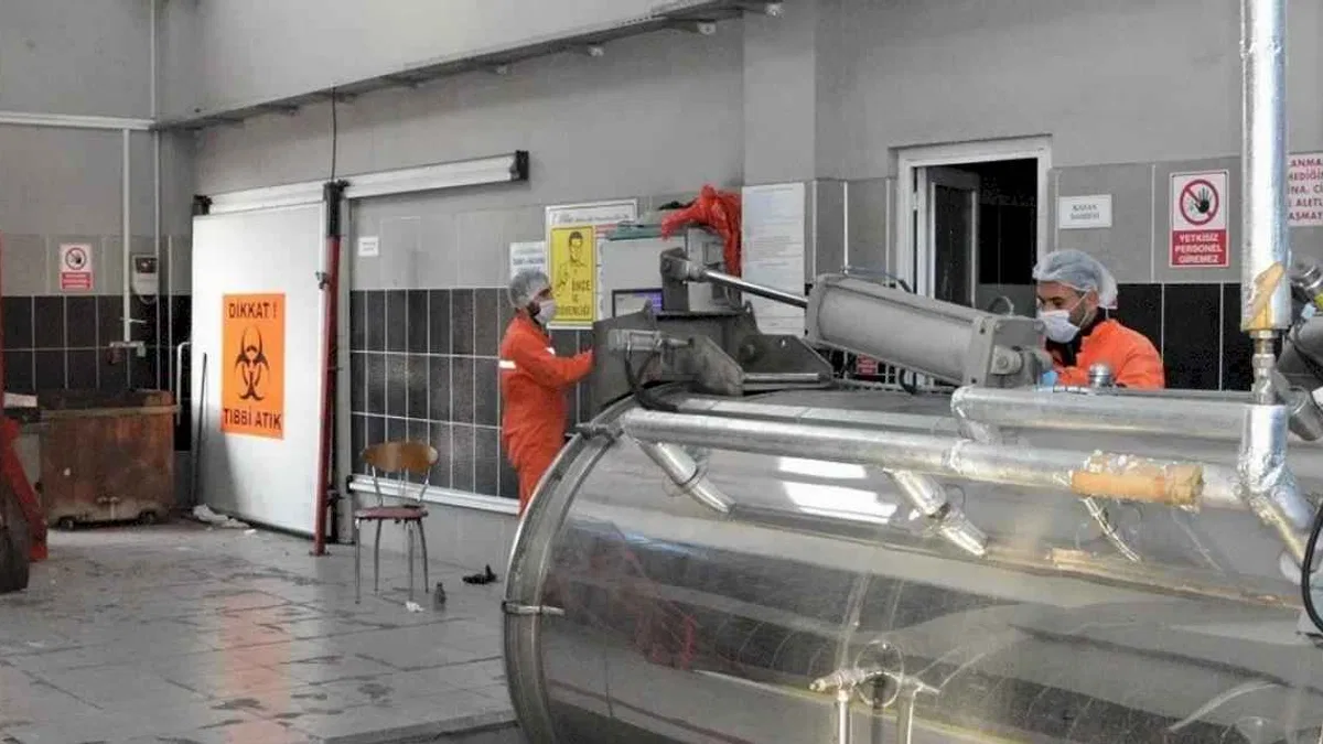 Muğla’da 10 bin ton tıbbi atık güvenle bertaraf edildi