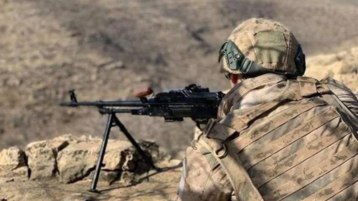 Irak'ın kuzeyinde 7 terörist etkisiz hale getirildi
