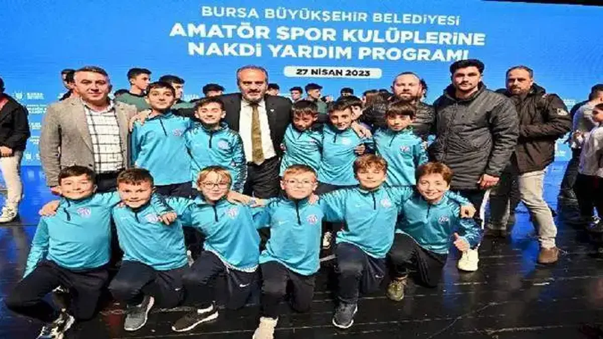 Bursa'da amatör kulüplere 'Büyükşehir' gücü