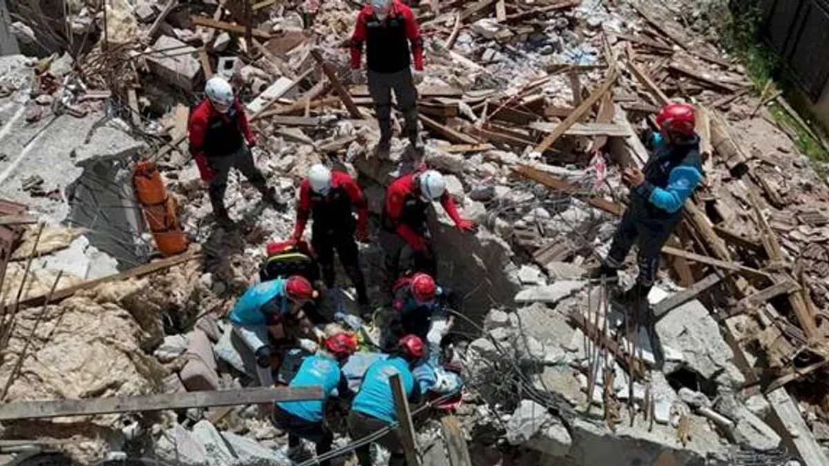 Kocaeli'deki deprem tatbikatı gerçeği aratmadı